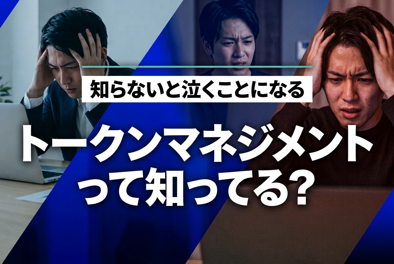 「トークンマネジメント」って知ってる？ 知らないと泣くことになる話